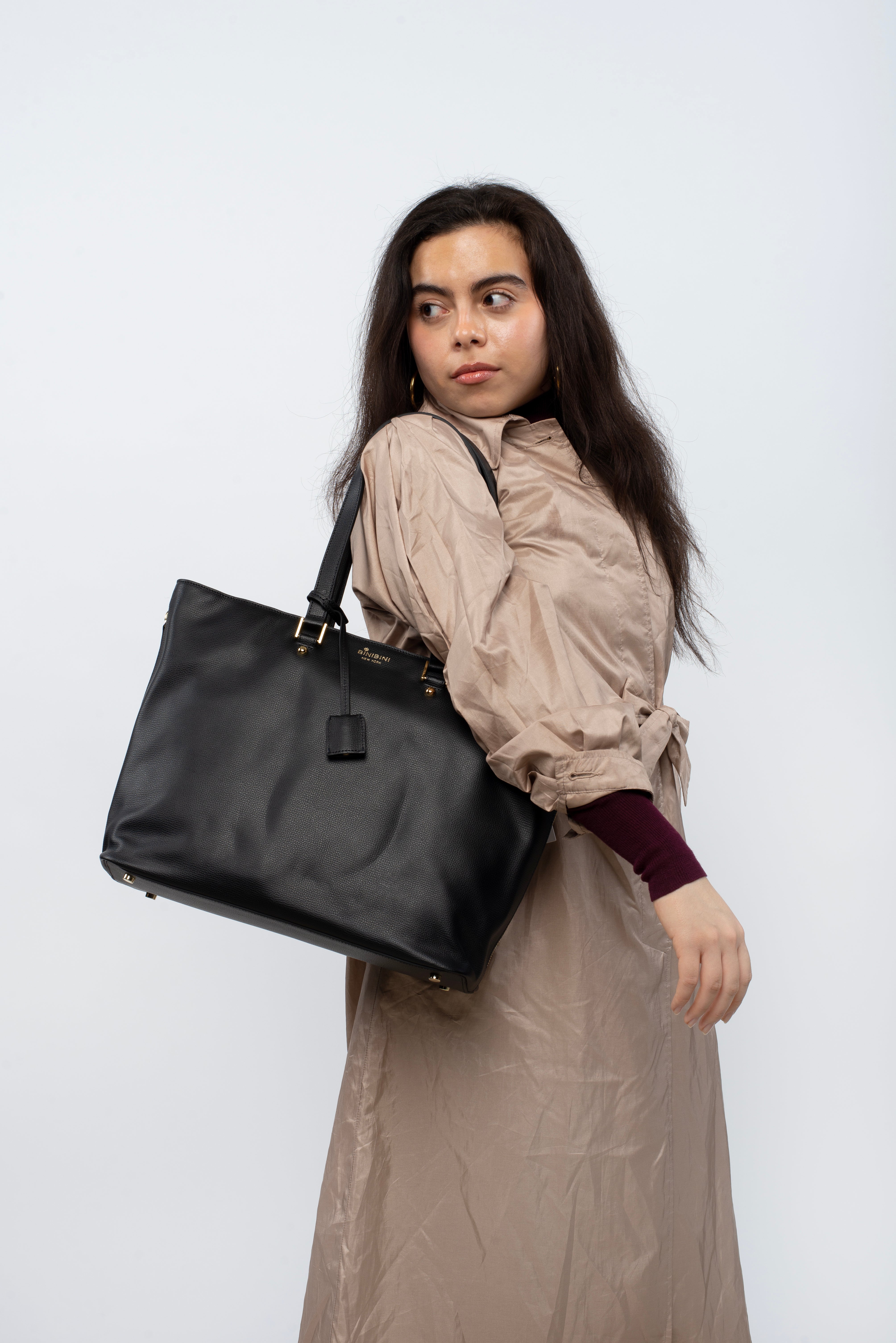 TOTE-ALL™ Leather -  Black