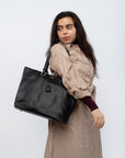 TOTE-ALL™ Leather -  Black